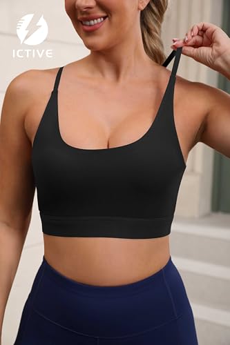 Sports Bras for Women High Impact Bust Push up Hollow Out Back Workout Running Bra3