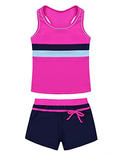 CHICTRY Mädchen Bikini Set Kinder Tankini Bademode 2-teilig Sport...