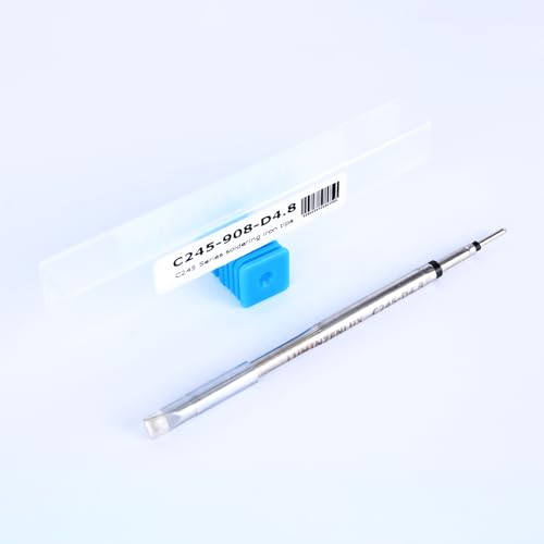 Image of C245 Soldering Tips for JBC Station, High-Performance Solder Iron Tips - Fast Heating, Smooth Soldering (C245-908-D4.8)