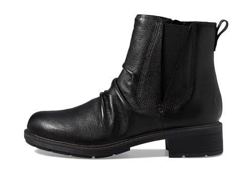 Clarks Women's Hearth Rose Mid Calf Boot, Schwarz Leder, 5 – Ansicht 4