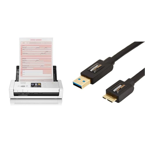 Brother ADS-1700W Scanner de Documents Compact et Intelligent...