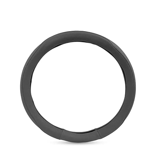 Image of CARMATE Car Steering Cover Super Grip 112 Compatible with Toyota Urban Cruiser - Medium Grey