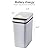 FRESHLIX Bathroom Trash Can 2.6 Gallon Automatic Small Garbage Can with Lid, Slim Motion Sensor Plastic Narrow Trash Bin for Bedroom, Kitchen, Office (A-Basic Battery Supply-Grey, 1 Pack(2.6 Gallon))