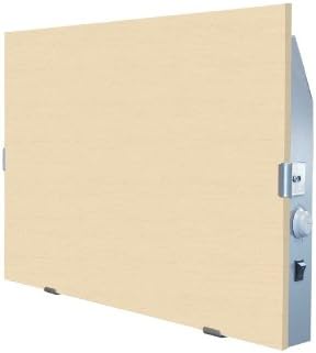 Side view of Climastar CR-LUX 1500w Space Heater showing power switch and thermostat knob.