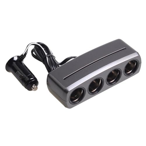 Car Mounted Charging Adapter 1 to 4 Power Distributor Socket