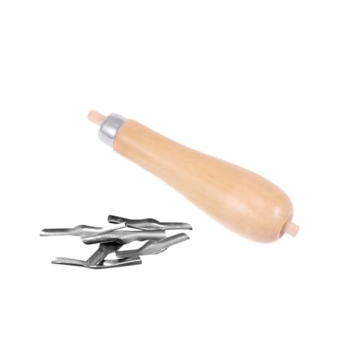 Operitacx Strumento Per Incisione Manico in Per Intaglio Testine Di Taglio Tagliablocchi Per Scultura Fai Da Te Adatto Esperti e Principianti Per Progetti Di Intaglio Del Legno