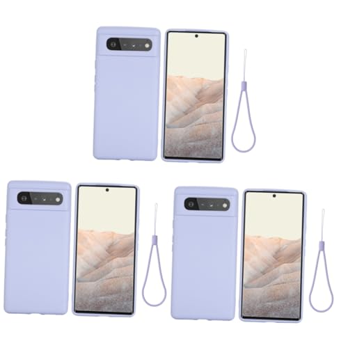 Coque de téléphone liquide Mikikit (lot de 3) avec cordon