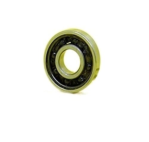 IISEEUU RHAIYAN Anillo de Acero Inoxidable 695 Si3N4 rodamiento de Bolas de cerámica 5 * 13 * 4mm (2 uds) ABEC-5 440C Apto for Metal Fidget Spinner S695 RS 2RS S695RS Specific