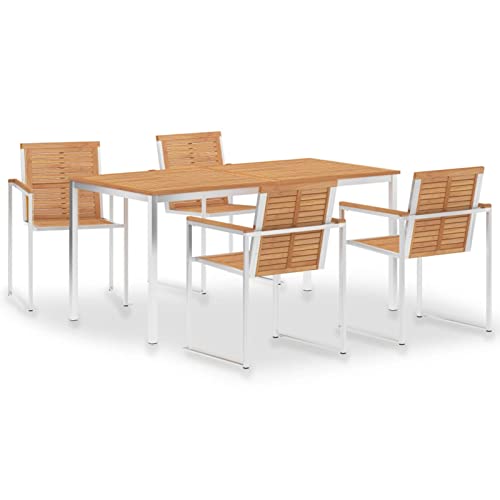Gartenmobel Edelstahl Teak