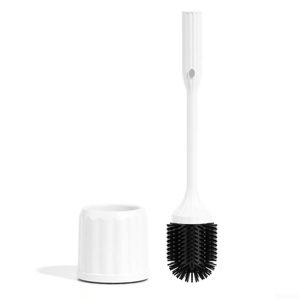 Brosse WC ergonomique anti-odeur qui se ferme automatiquement pour une hygiène parfaite