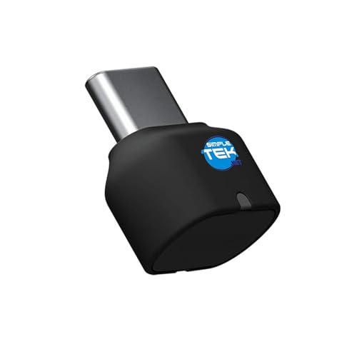 Casque sans fil Bluetooth SIMPLETEK pour Microsoft Teams et communication avec dongle USB-C