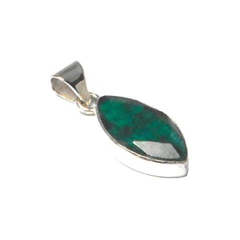 Handmade Green Marquise Emerald Pendant Cover