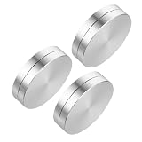 Yardwe Tischdrehtellerlager aus Aluminiumlegierung 3 Stück