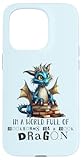 Installation facile Design Mignon de Citation de Livre de Dragon pour Les Amateurs de Livres de Dragon Women Me Coque pour iPhone 15 Pro