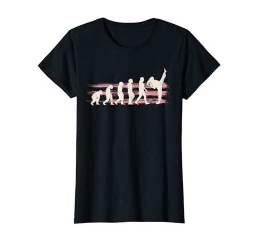Karate Fighter Sunset Artes Marciales Evolución Karate Girls Camiseta