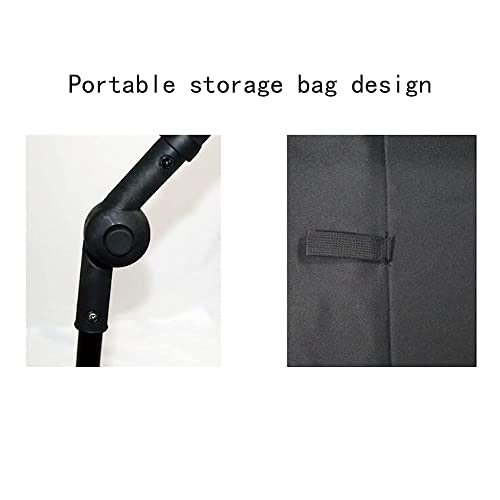 Handwagen, zusammenklappbarer Trolley für den Außenbereich, zusammenklappbar mit abnehmbarem Stoff, Festival G-Arden Camping-Picknickwagen, unterstützt max. 100 kg, tragbarer Transportanhänger/Sc – Bild 8