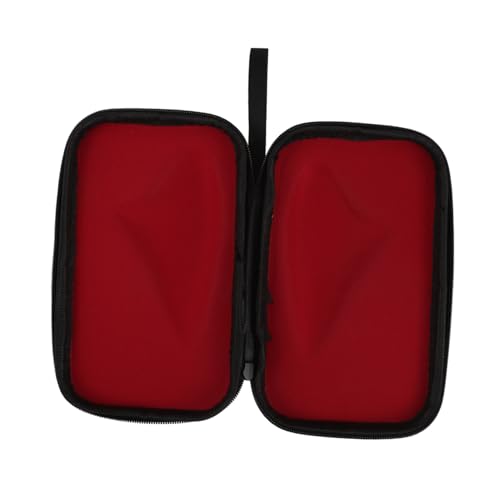 Hemoton Eva Hard Shell Organizing Bag for Hole Flute Portable Storage Case Handle Carrying Case Box