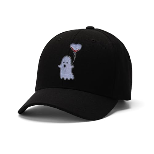 Image of Embroidered Baseball Cap for Women Men Adjustable Baseball Hat Black Baseball Cap Trucker Hat