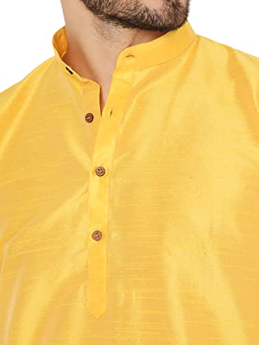 Image of Maharaja Banarasi Dupion Silk Kurta Pjama Set for Men