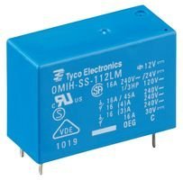 TE CONNECTIVITY / OEG OMIH-SH-112L,394 RELAY, PCB, SPDT, 12VDC, 16A (100 pieces)