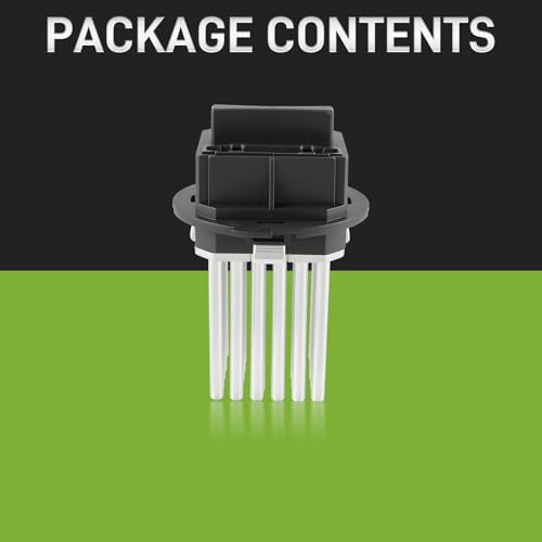 Image of 2048707710 A /C HVAC Heater Blower Motor Resistor Compatible with Mercedes-Benz C230 2008-2009 Compatible with C300 2008-2010 Compatible with SLS AMG 2011-2015 Compatible with C63 AMG 2008-2010