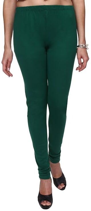 Women & Girls Ankle Length Ethnic Wear Legging (Dark Green)-picture-26