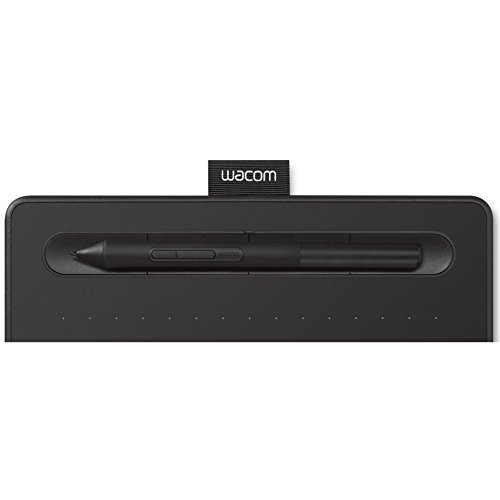 Wacom Ctl4100 Intuos Creative Pen Tablet Small, Black Bundle With Corel Paint Shop Pro Digital Download Card #TOP4