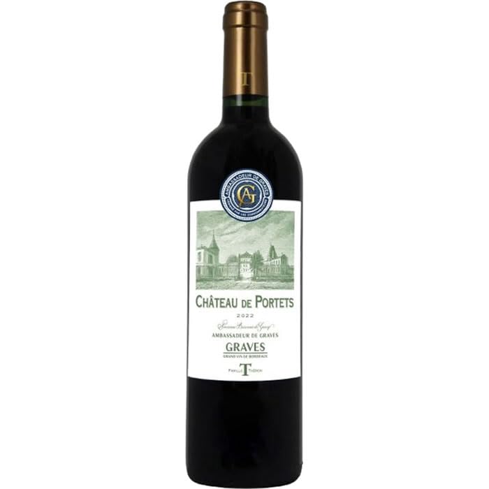 GRAVES Graves Château de Portets rouge Vin rouge AOP 75 cl
