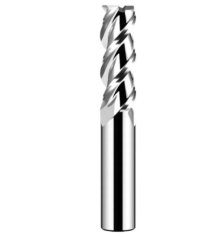 1/5/10 szt. HRC58 3-ostrzowy frez węglikowy walcowo-czołowy z węglika wolframu narzędzie CNC 1 4 6 8-20 mm do aluminium, włókna szklanego, akrylu, drewna, miedzi, plastiku(5PCS,1.5X4.5X4X50)