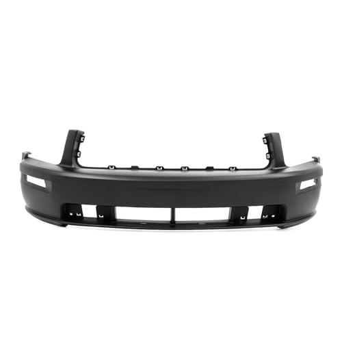 FitParts Compatible With Front Bumper Cover 2005-2009 Ford Mustang GT Equipado Base Convertible Coupe 05-09. New, Primed and Ready for Paint. FO1000575 5R3Z17D957BAA 2006 2007 2008