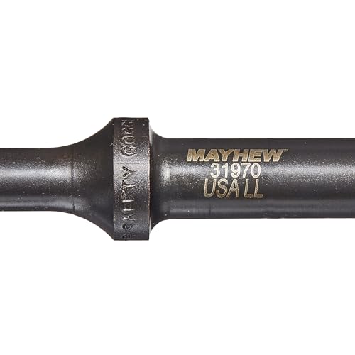 Image of Mayhew Tools 31970 Pneumatic Scraper, 2 inch x 8-1 /2 inch, Black Oxide Finish