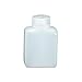 HDPE Wide Mouth Square Storage Bottle, 2 oz