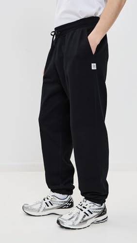 Men's Mid-Weight Terry Cuffed Relaxed Sweatpants4