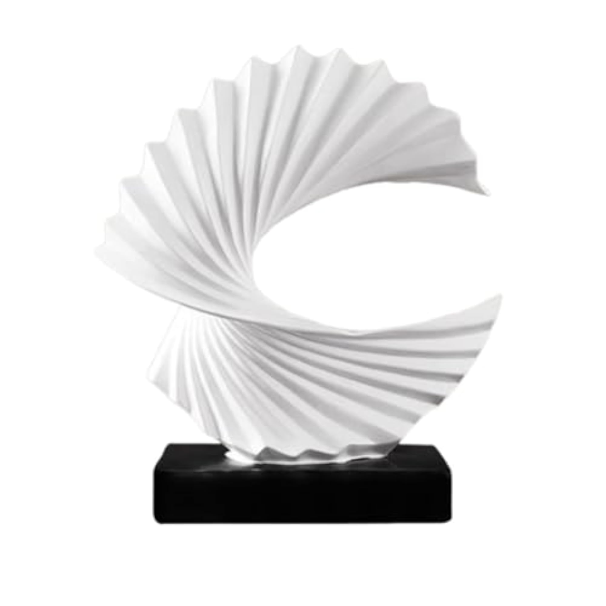 Wave Bow Cushion Statue Modern Abstract Resin Artwork