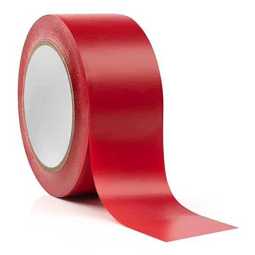 AR Floor Marking Vinyl Tape for Athletics and Social Distancing, Size-2Inch X 25 Meter (RED) (B0D2RNCNLK) Amazon Price History, Amazon Price Tracker