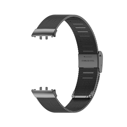 [PLYYQZM] �X�e�����X�X�`�[���X�g���b�v .Sam su ng �ɍ��� Galaxy Fit 3 ���^���X�g���b�v�p�ɓK�p(Black)