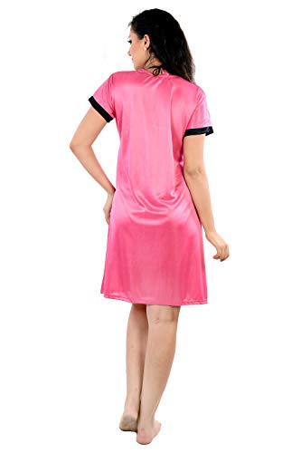 Image of Women's Short Sleeves Robe and Lingerie Set for Womens