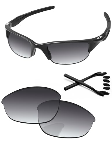 Image of Replacement Lenses & Rubber Kits for Oakley Half Jacket 2.0 OO9144 62mm - Precision Fit, UV Block, Impact Resistant
