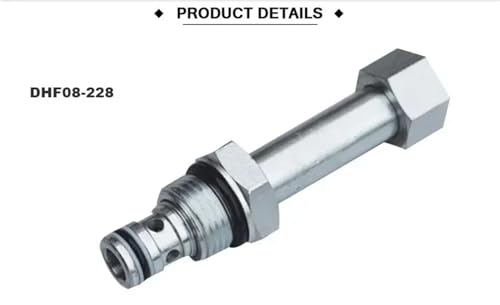 Valve hydraulique DHF08-228 cartouche directionnelle solénoïde décharge - 7