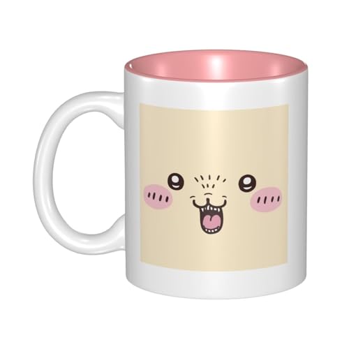 マグカップ ちいかわ くりまんじゅう コーヒーカップ 陶磁器 ミルクコップ おしゃれ 持ちやすい 耐熱 耐冷 人気 かわいい プレゼント 母の日 記念日 電子レンジ対応 330ml