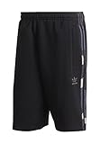 Cintura elástica con cordón adidas Camo Shrt Fleec Pantalones Cortos, Negro, M Hombre