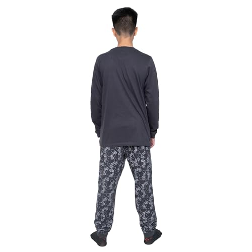 NOROZE Unisex kids Boys Halloween Camouflage Skull Gaming Print Pyjamas Set Girls Loungewear Nightwear Cotton Pajamas Set 2 Piece PJs Sets Long Sleeve T Shirts Bottom (13 Years) - Image 2