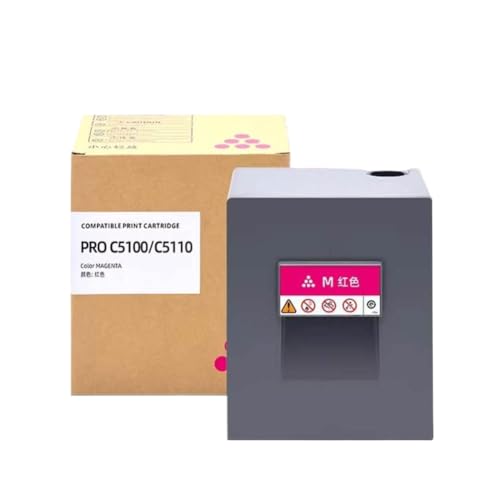 Cartouche magenta Pro C5100 évite les traces de toner pour des impressions laser nettes