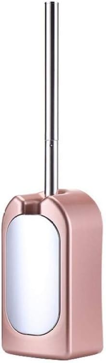 Premium zestaw szczotek toaletowych w kolorze różowego złota montowany na ścianie stylowy środek do czyszczenia łazienki higieniczne akcesorium nowoczesny design do bezproblemowego czyszczenia czarny