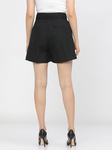 Image of Tokyo Talkies Women's Regular Fit Regular Shorts | Stretchable Shorts