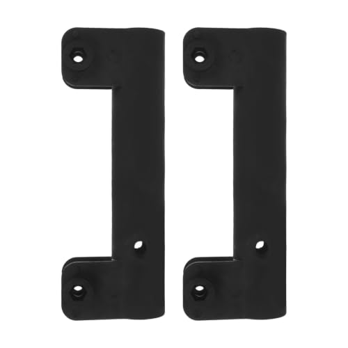 GATHINESS 2 Piezas Tirador para Carrito de Camping Negro de Plástico Agarre Cómodo Que Reduce la Fatiga Mano para Carretillas y Vagones de Jardín en Aventuras al Aire Libre
