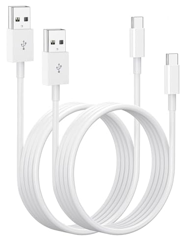 IPhone 17/16 Carplay Cable (2Pack) USB A to USB C Charging Cable for iPhone 17/16/15 Pro Max 16E 17E/17 Air Plus AirPods Pro 2nd/3rd AirPods 4 iPad 10th/11th Gen Type-C Car Charger Cord Accessories