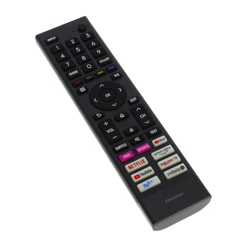 Télécommande ERF3D80HT288493 pour remplacer votre contrôle Hisense cassé ou perdu