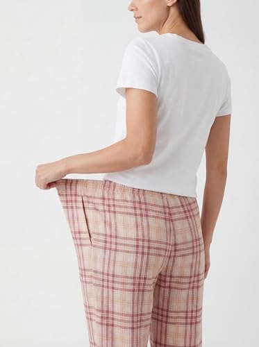 Image of Andrew Scott Women's Flannel Sleep Pants| Lounging PJ Pant | Drawstring & Pockets | Multi Packs & Colors