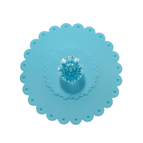 Silicone Cup Lids Coffee Mug Cover for Coffee Tea Cups 6pcs - Thumbnail 4